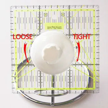 

1pcs ruler handle Quilten Quilters Tool ruler handle adjust handle attaches to almost any flat rulers and templates