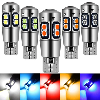 

2X T10 W5W LED Bulbs Canbus For Car Clearance Parking Lights Interior Light For BMW VW Mercedes Audi A3 8P A4 6B BMW E60 E90