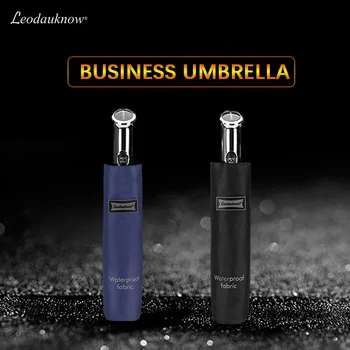 

Luxury Automatic Umbrella Rain Women Men Business Windproof Folding Umbrellas Men Clear Umbrella Men Gift Brand Umbrella Parasol