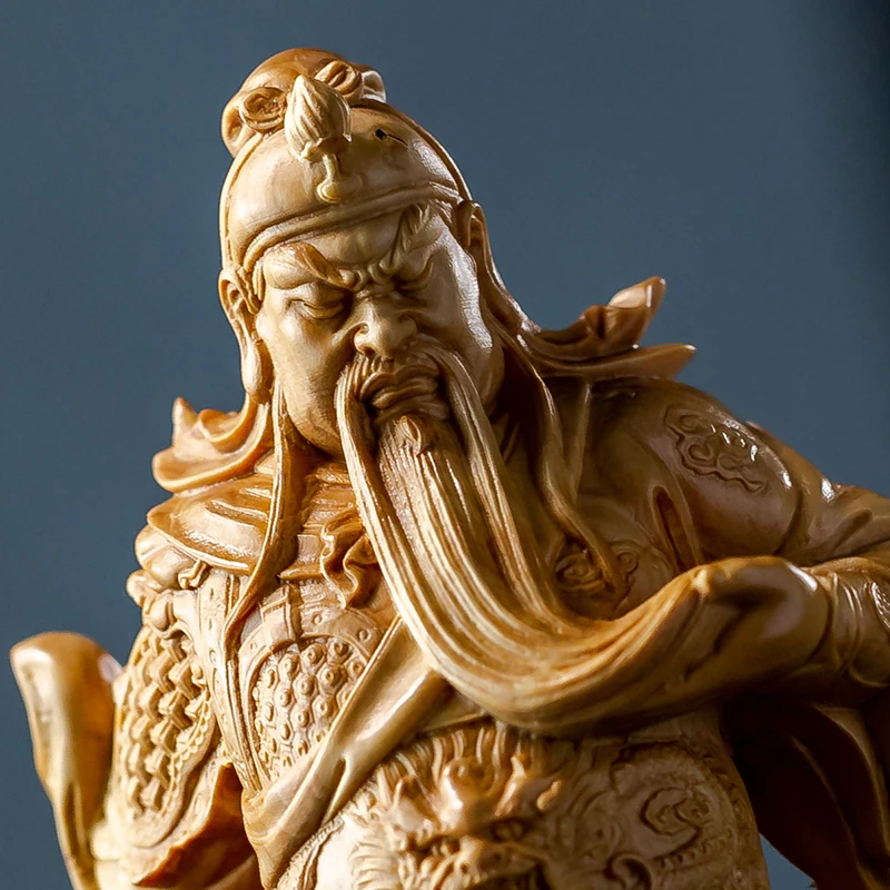 

Статуэтка Будды ручной работы XS146-19 см, Декор для дома-Guangong SculptureGod of богатство