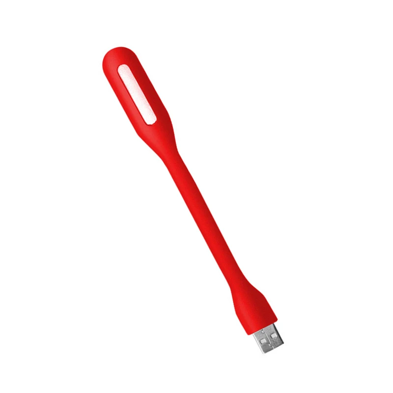 1 шт. креативный мини USB LED свет книги гибкий складной белый настольная лампа для