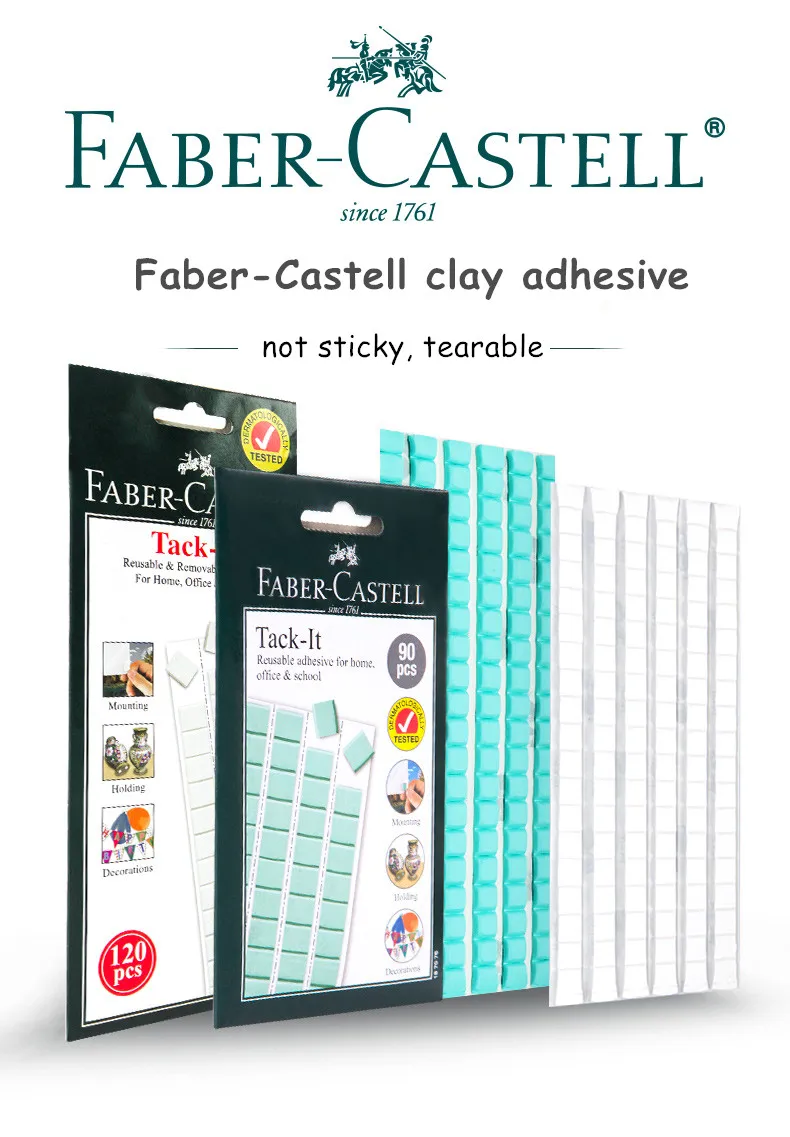 Faber Castell Tack It многоразовая Съемная клейкая Памятка для домашнего офиса школы Bjd Dollfie Косметическая эпоксидная стеклянная шпатлевка для глаз