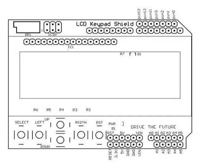 azul, exibição do módulo, Arduino, ATMEGA328, ATMEGA2560, Raspberry Pi, UNO, LCD1602