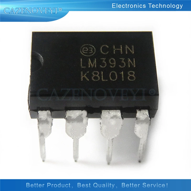 10pcs/lot LM393P LM393N LM393 DIP-8 In Stock | Электронные компоненты и принадлежности