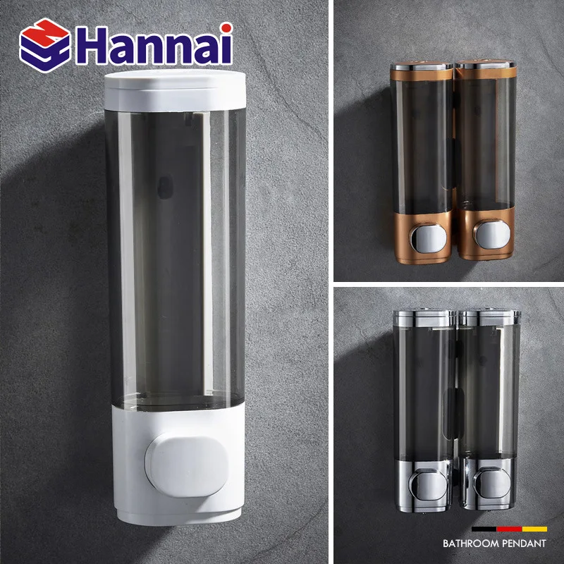 

shampoo bath box hotel wall hanging soap device a source of foreign trade wholesale double chambers soap dispenser kitchen