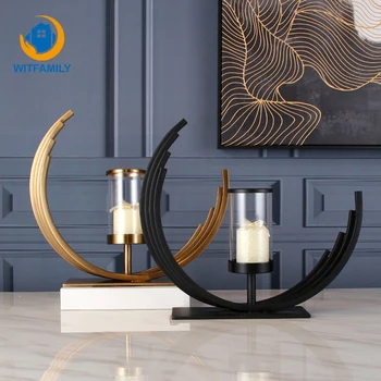 

Candle Holders Metal Candlestick Flower Vase Event Flower Rack European Wedding Decoration Living Room Home Decor Candelabra