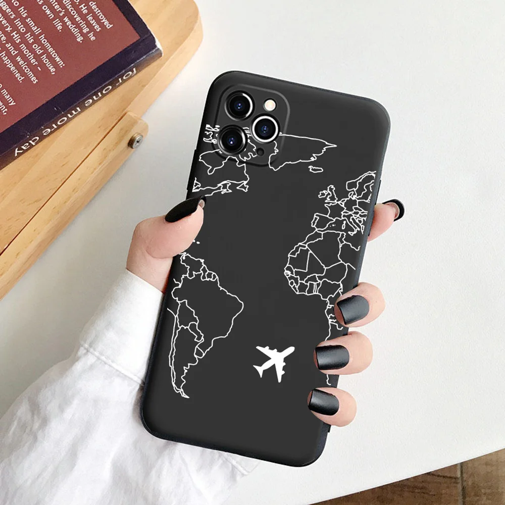 Мягкий матовый чехол для iphone 7 8 Plus X SE 2020 12 Mini 6s XR XS 11Pro Max|Бамперы| |