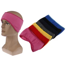 Спортивная Кепка для бега, теплая повязка на голову, флисовая ткань, повязка на голову, Балаклава, лыжные наушники, защитная Кепка для мужчин, для охоты, кемпинга, головные уборы