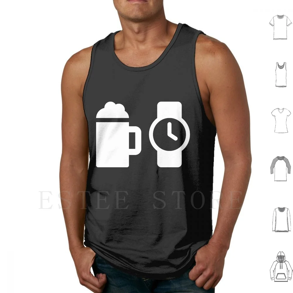 

Beer Time! Tank Tops Vest Sleeveless Time For A Beer Beer Once Upon A Time Watch Funny Humor Fun Laugh Party Party