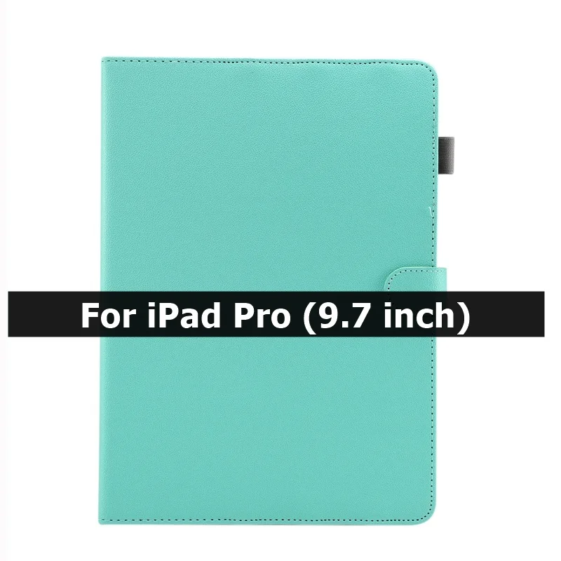 Чехол для iPad Air 1 Air 2 5th 6th 5 6 Чехол iPad 9,7 дюймов Чехол для iPad Pro умный флип pu кожаный жесткий чехол с подставкой - Цвет: Mint-Pro