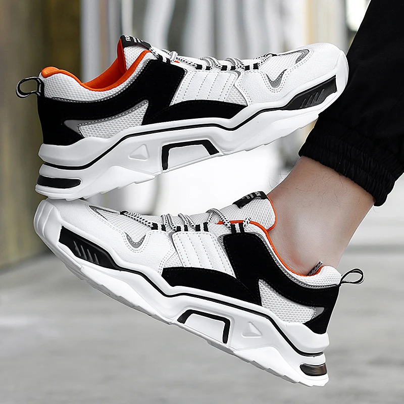 Thick bottom men's shoes Trendy men's shoes Trainer Shoes loafers running Comfortable Shoes for men shoes for menTrend Trend