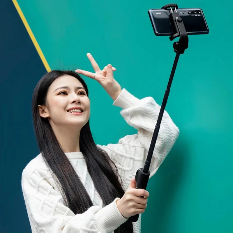 Xiaomi Mi Zoom Tripod Selfie Sticks With Bluetooth-compatible Remote 360&deg; Rotatable Foldable Extendable Monopod For Xiaomi Phone selfie stick tripod selfie stick smartphone selfie stick