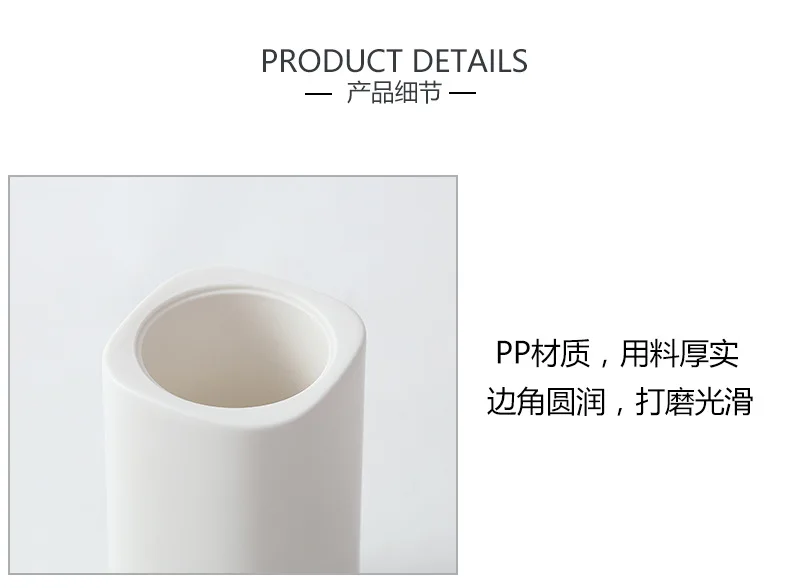Wash Chamber Pot Brush Set New Style Simple Long Handle Non-Blind Angle Household Soft Bristle Bathroom Cleaning Decontamination
