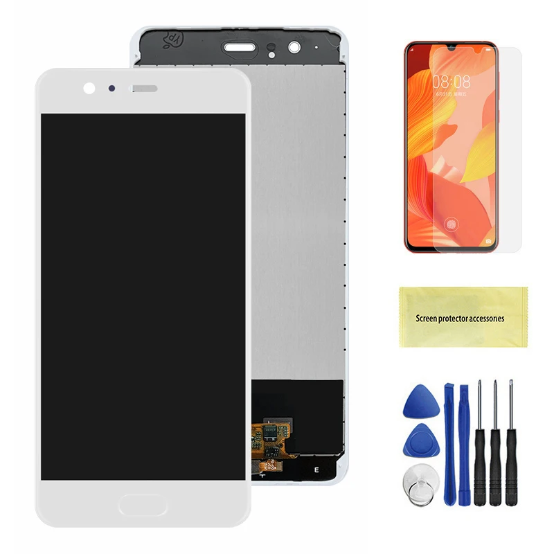 screen for lcd phones cheap 100% Test Display For Huawei P10 Plus LCD Touch Screen With Frame Digitizer Replacement For Huawei P10Plus VKY-L09 VKY-L29 LCD screen for lcd phone cell Phone LCDs