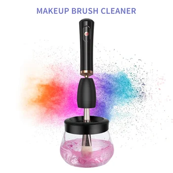 

Electric Makeup Brush Cleaner Convenient Silicone Make up Brushes Washing Cleanser Cleaning Tool Machine New New
