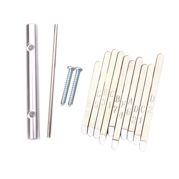 

10 Notes Kalimba Mbira Keys Piano Replacement Key Repair Part