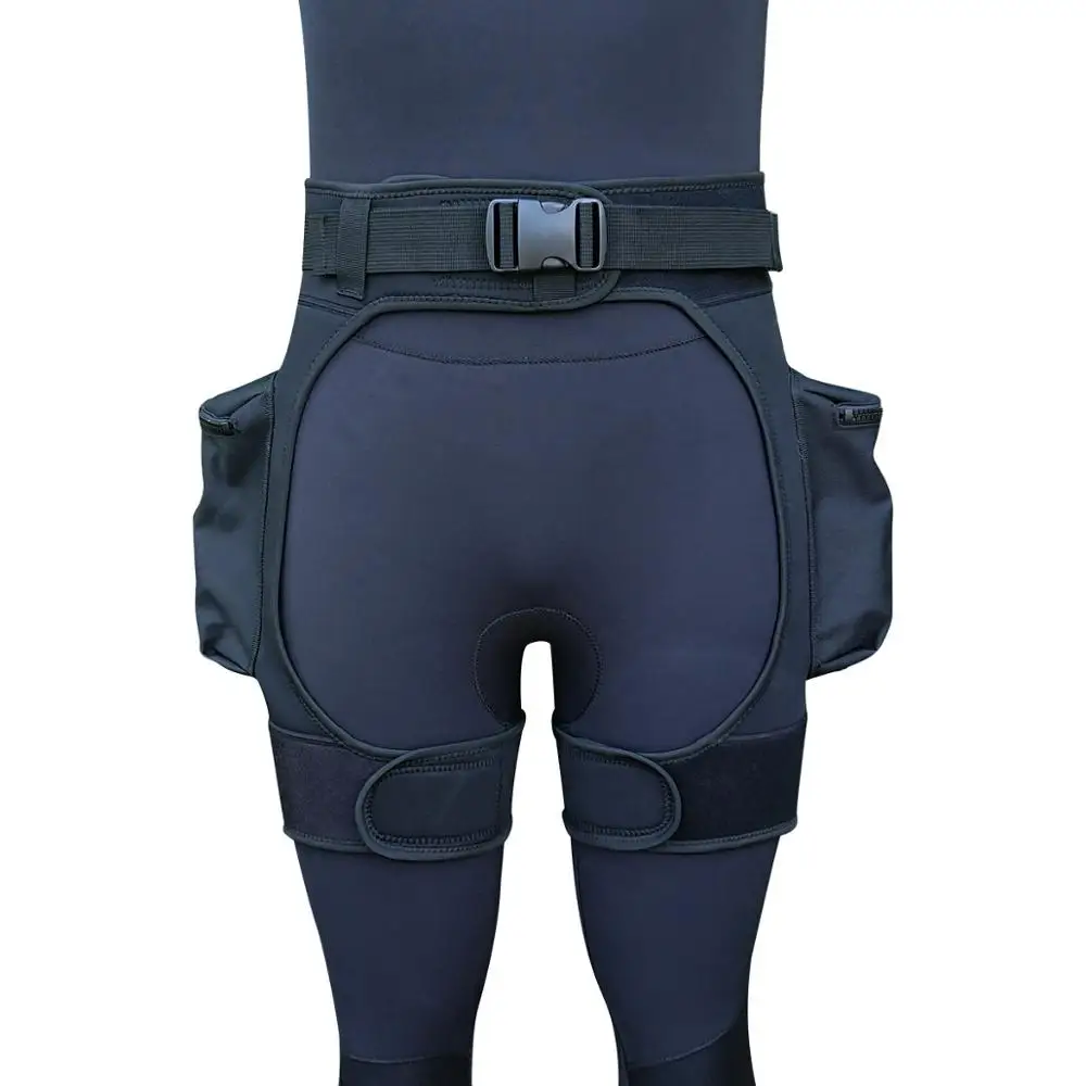 Wetsuit Tech шорты погружные нагрузки Вес карман ноги бедра брюки со шнуровкой оборудование для дайвинга аксессуары снаряжение