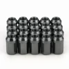 20pcs HEX 17mm M12*1.25 M12*1.5 Lug Nuts JDM Accessories 7075-T6 Aluminum Taper conical seat 32 mm length Wheel Nuts ► Photo 3/6