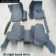 Правый руль/RHD автомобильные коврики для Mazda 2 3 Axela 6 8 5D CX5 CX-5 CX7 5D полный чехол для ног автомобильный Стайлинг ковер нескользящий