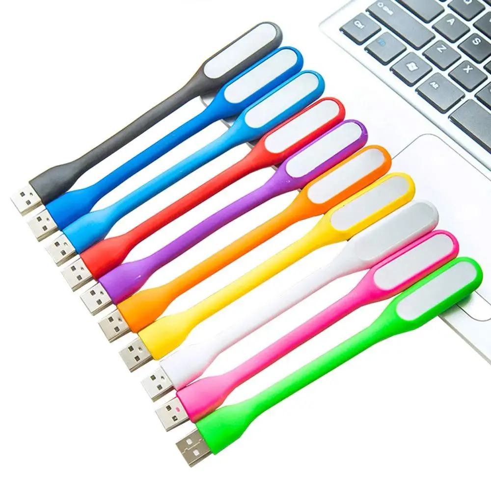 Мини креативный USB светодиодный фонарь для книг летний гибкий складной USB СВЕТОДИОДНЫЙ светильник внешний аккумулятор для компьютера ноутбук 5V 1,2 W