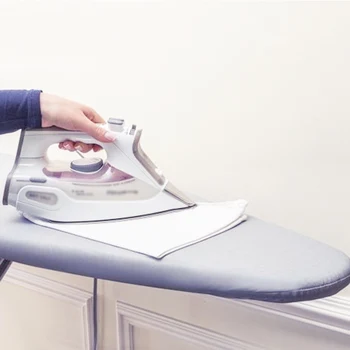 

S/M/L. Practical Ironing Board Cover Coated Thick Padding Heat Resistant Dust Proof Scorch Pad