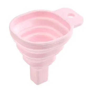 

Trumpet Funnel Conical Material Wine Funnel Creative Practical Kitchen Cooking Tool Square Telescopic Home Silicone