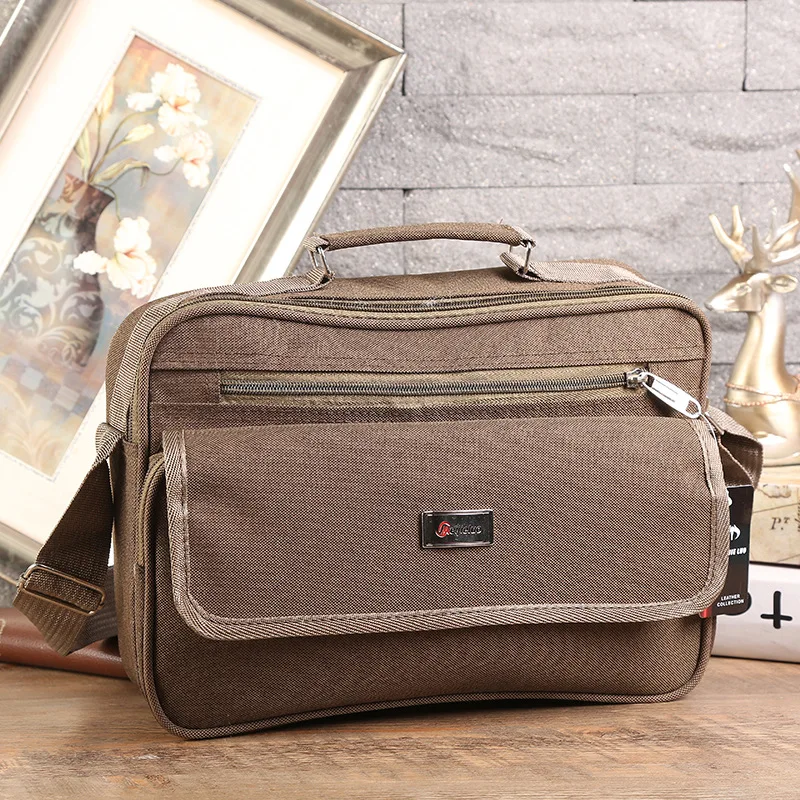 

Shoulder Business bao shou Wallet Multi-functional Men's Bag Handbag Wear-Resistant Large Capacity Laptop-Style