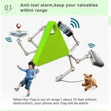 Домашние животные Смарт мини gps трекер анти-потеря Водонепроницаемый Bluetooth Tracer ключи AlarmLocator в реальном времени Finder