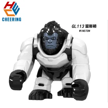 

GL113 Big Action Figures Building Blocks Bricks Joyyifor Video Game Character Team Leader Super Heroes Winston Toys For Kids