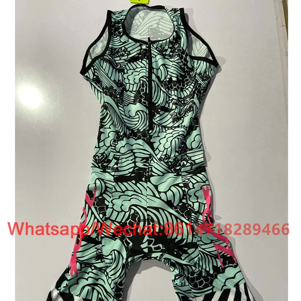 ZOOT Camouflage sleeveless jumpsuit for triathlon competition men's cycling body suit running sportswear aero trisuit bike kits