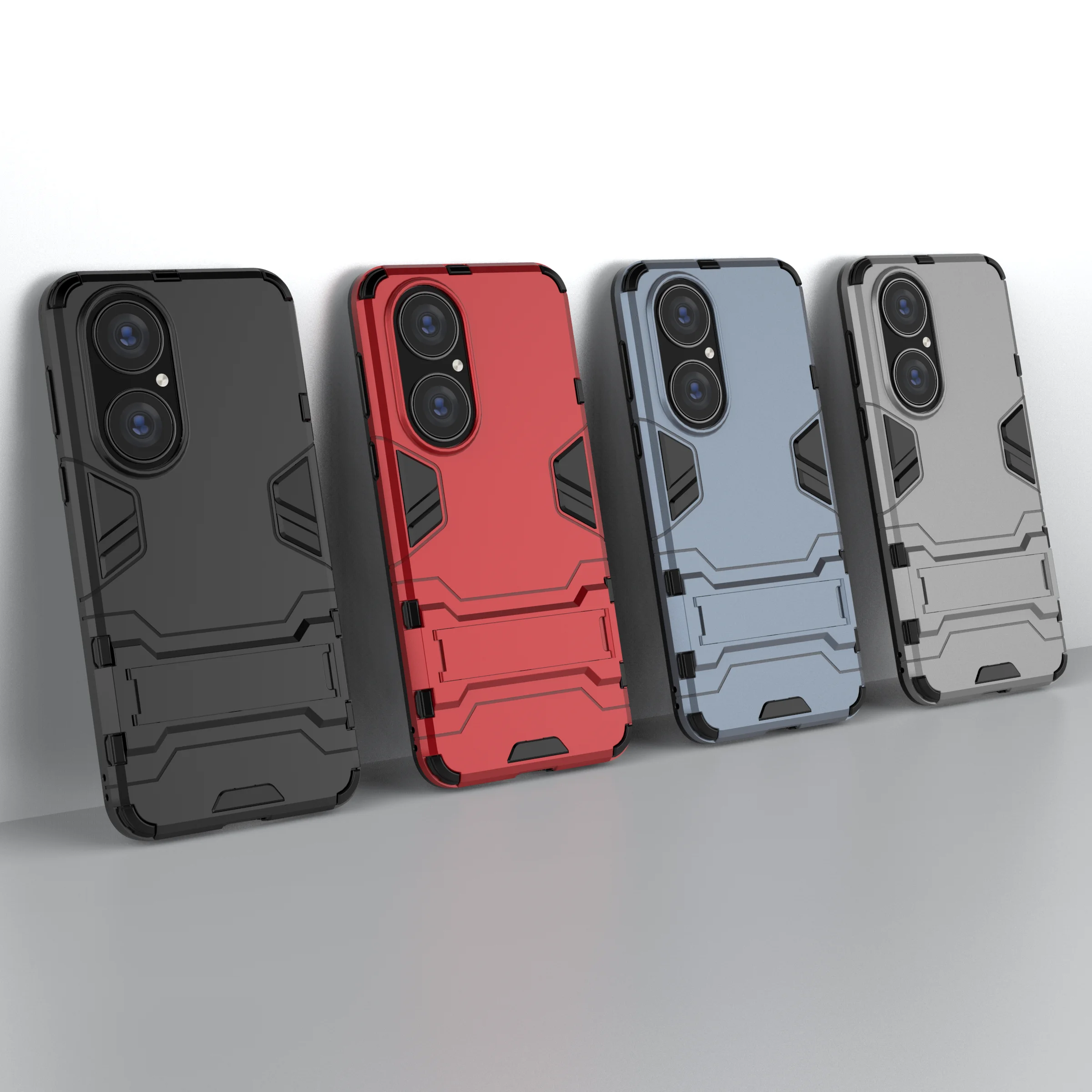 Armored bulletproof mobile phone case with steel bear mixed bracket For Samsung A2 Core A10S A30 A40 A20E A60 A70 A11 A21 A32 | Мобильные