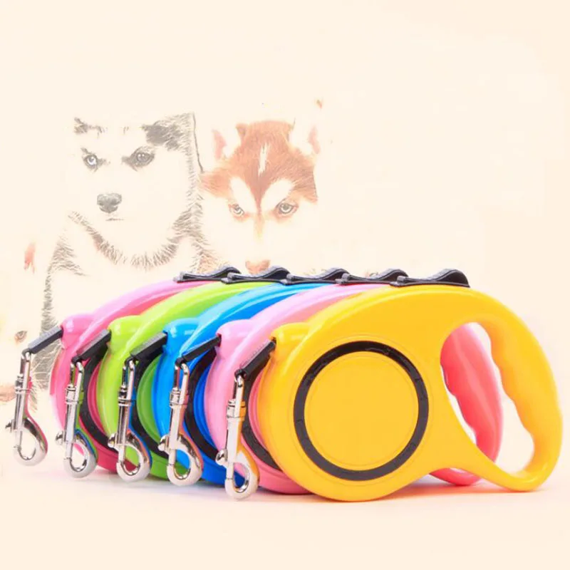 Pet Accessories Automatic Retractable Dog Leash for Dogs Roulette Nylon Traction Rope Belt Lead Extending Walking Leads | Дом и сад
