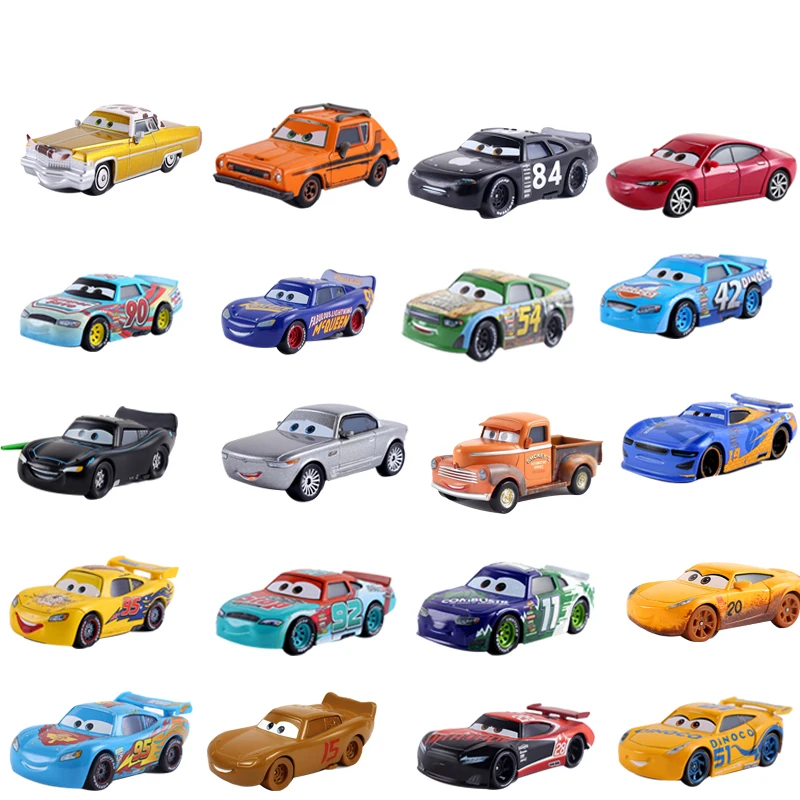 Новинка Disney Pixar Racing 3 Lightning McQueen Sally модель Jackson Storm 1:55 сплав литая металлическая