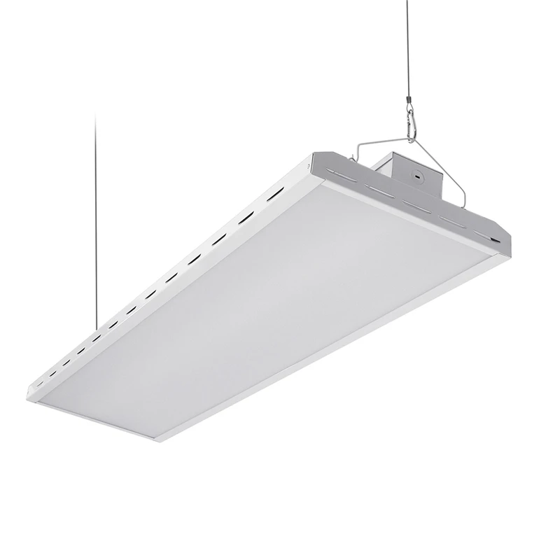 Newest 320W High Bay Linear Tri-proof Industrial Light 1-10V Dimmable Controal Lens117X32X8.5cm+Component Bag