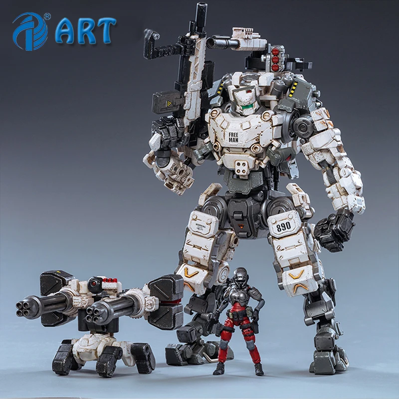 Joytoy White Steel Bone Mechanical Armor Collection Action Figure Model Coated Finished Product Free Shipping 1 25 Action Figures Aliexpress