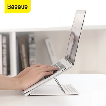 

Baseus Adjustable Laptop Stand Foldable Desktop Holder for Notebook MacBook Computer Bracket Lifting Cooling Holder Non-slip
