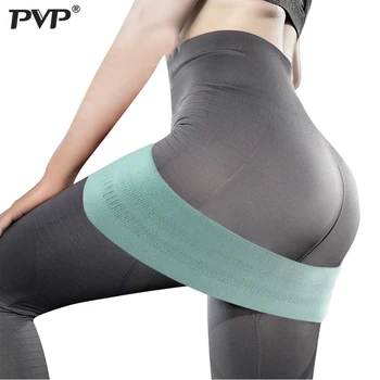 

PVP Unisex Booty Band Hip Circle Loop Resistance Band Workout Exercise for Legs Thigh Glute Butt Squat Bands Non-slip Design