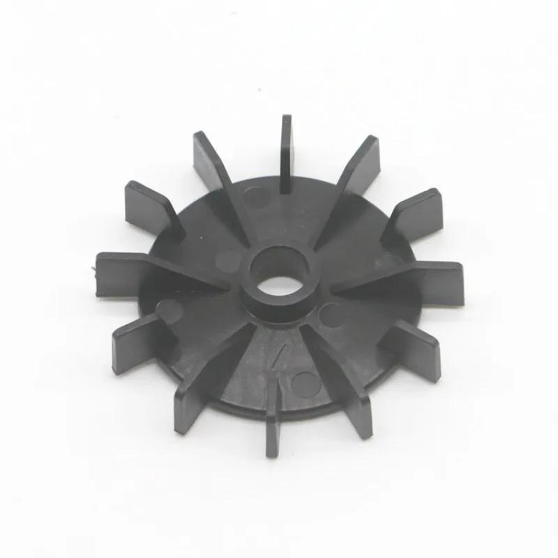 77mm Outer diameter motor plastic fan blade Motor cooling plastic motor