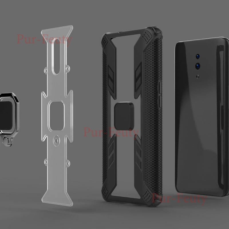Чехол для samsung Galaxy A50 A505F/DS силиконовый защитный бампер противоударный металлический кольцевой чехол для samsung Galaxy A50 SM-A505F/DS