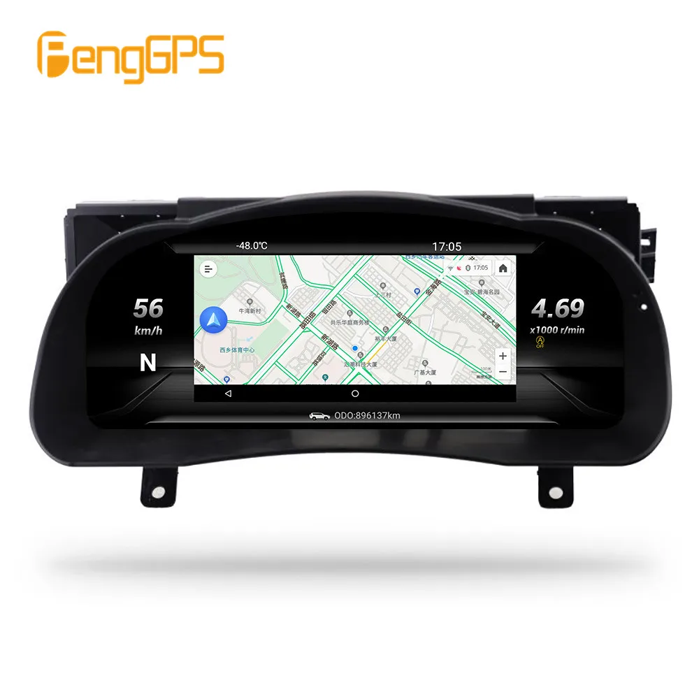Android 12," Автомобильный ЖК-экран приборной панели автомобиля gps навигация для Toyota Highlander- dash мультимедийный плеер стерео