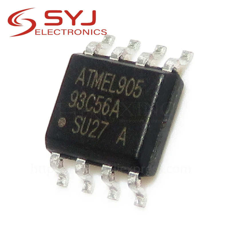 10 шт./лот 93C56 AT93C56 AT93C56A SOP8 оригинальный чип IC BGA в наличии | Электронные компоненты и