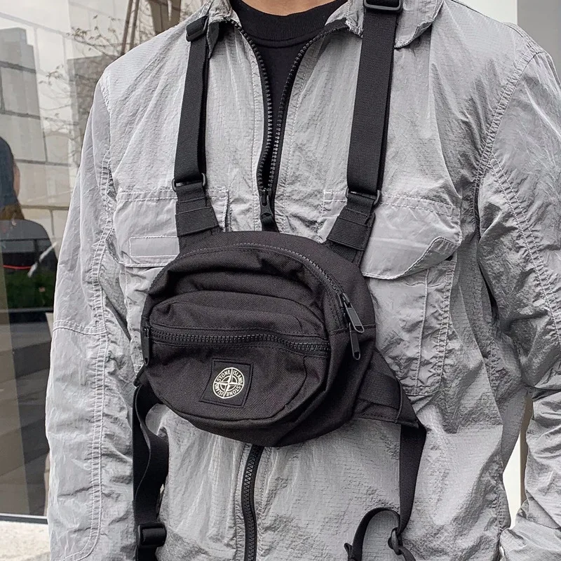 

Men Waist Bag Belt New Brand Fashion Waterproof Chest Stone is land Handbag Unisex Fanny Pack Ladies Waist Pack Belly Bags Purse