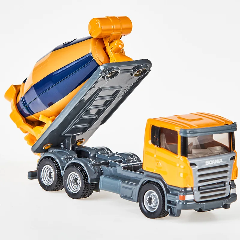 

Germany Cement Mixer 16 Children Alloy Engineering Vehicle Small Car Boy Model Collection Toy