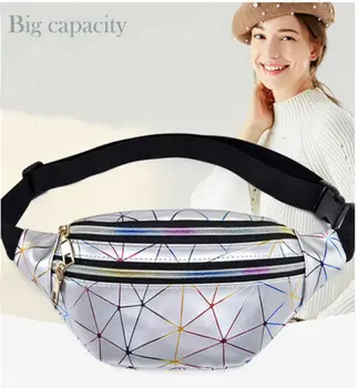 

Women Waist Bag Fanny Pack Bum Running Zip Belt Money Pouch Travel Holiday