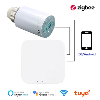 

SEA801-ZIGBEE Programmable Thermostat Heater Temperature Controller Heating and Accurate TRV Thermostatic Radiator Valve