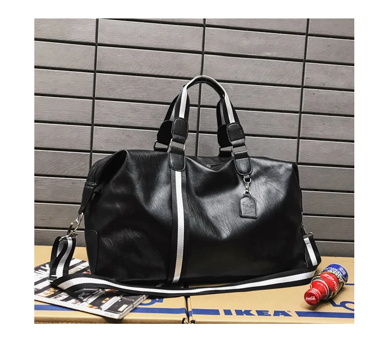Travel Bag Large Capacity Men Hand Luggage Travel Duffle Bags Leather Handbag Multifunction Women Shoulder Bag Bolsos Weekender