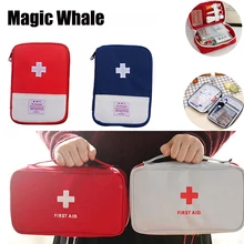 На открытом воздухе аптечка сумка Портативный Путешествия медицина посылка аварийный комплект сумки маленький медицинский Органайзер с разделителем для хранения