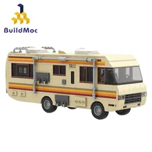 MOC Series Movie Breaking-Bads Simulation Truck Bus Car Collection Model Building Blocks Diy Bricks Christmas Gift For Child