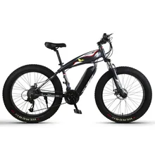 26-calowy elektryczny rower górski 48V1500w silnik 26*4.0 tłuszczu 48v21ah rower elektryczny ze wzorem ośnieżonych gór rower Bluetooth ebike
