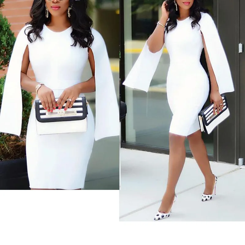 african white dress styles